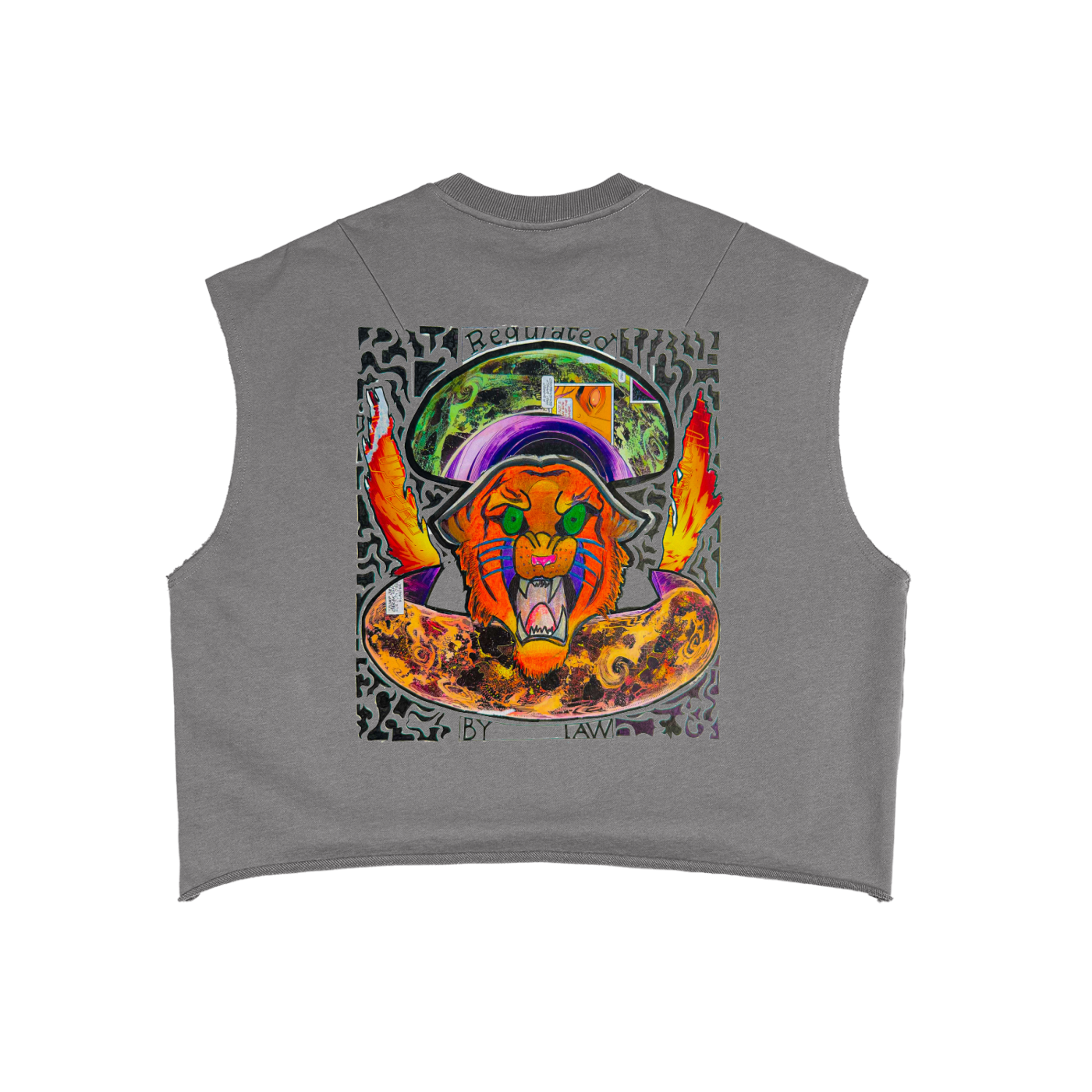 French Terry Boxy Tank Top